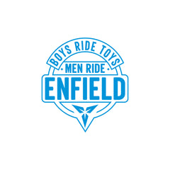 Durable Royal Enfield Shield Sticker