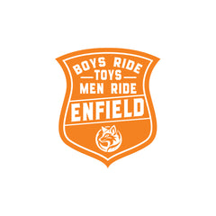 Iconic Royal Enfield Adventure Emblem Decal