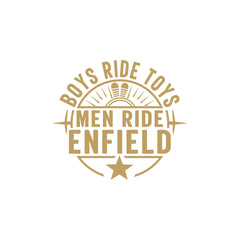 Custom Design Royal Enfield Sticker