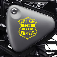 Classic Ride Royal Enfield Bike Sticker