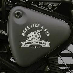 Bold Design Royal Enfield Shield Sticker