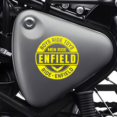 Bold Royal Enfield Emblem Sticker