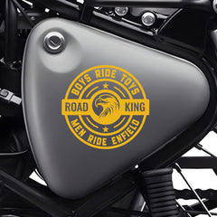 Elegant Royal Enfield Decal for Riders