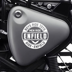 Bold Royal Enfield Emblem Sticker