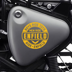 Bold Royal Enfield Emblem Sticker