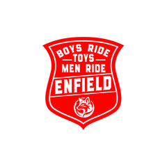 Iconic Royal Enfield Adventure Emblem Decal