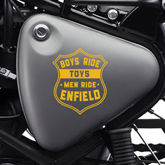Classic Ride Royal Enfield Bike Sticker