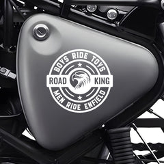 Elegant Royal Enfield Decal for Riders