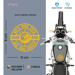 Elegant Royal Enfield Decal for Riders