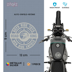 Elegant Royal Enfield Decal for Riders