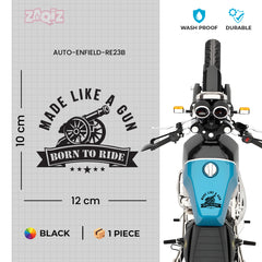 Bold Design Royal Enfield Shield Sticker