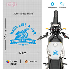 Bold Design Royal Enfield Shield Sticker