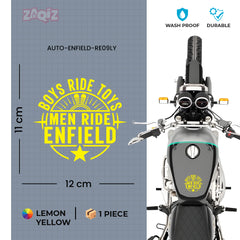 Custom Design Royal Enfield Sticker