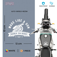 Bold Design Royal Enfield Shield Sticker