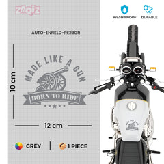 Bold Design Royal Enfield Shield Sticker