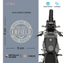 Bold Royal Enfield Emblem Sticker