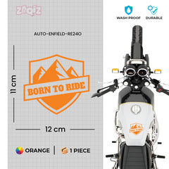 Royal Enfield Bullet Bike Logo Sticker