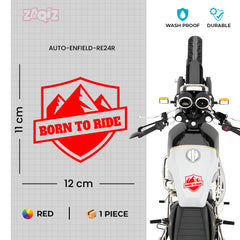Royal Enfield Bullet Bike Logo Sticker