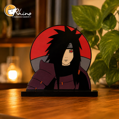 Madara Uchiha Anime Caricature Acrylic Desk Decor Stand