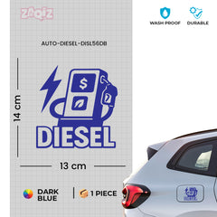 Stylish Diesel Sticker for Car – Long-Lasting Vinyl