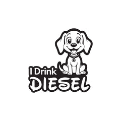 Clear Diesel Label for Car