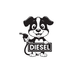 Essential Diesel Sticker for Fuel Tanks