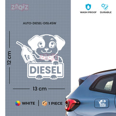 Weatherproof Diesel Fuel Tag