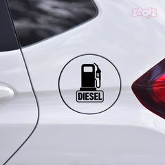 Bold Diesel Label for Bikes and Cars