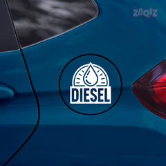 Stylish Diesel Sticker for Cars & Bikes