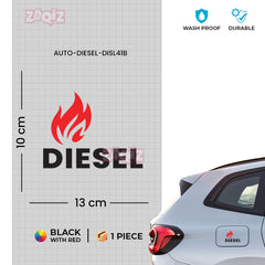 Professional-Grade Diesel Tank Decal