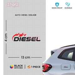 Easy Peel Diesel Sticker for Quick Application