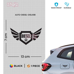 High-Quality Diesel Fuel Sticker