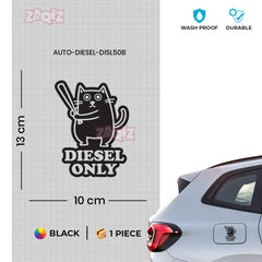 Easy-to-Apply Diesel Tank Label