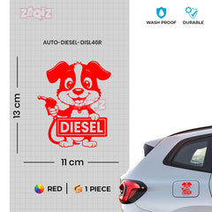 Essential Diesel Sticker for Fuel Tanks