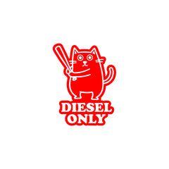 Easy-to-Apply Diesel Tank Label
