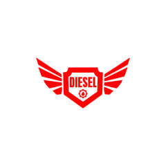 High-Quality Diesel Fuel Sticker