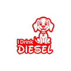 Clear Diesel Label for Car