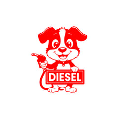 Essential Diesel Sticker for Fuel Tanks