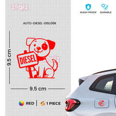 Compact Diesel Tag for Fuel Caps