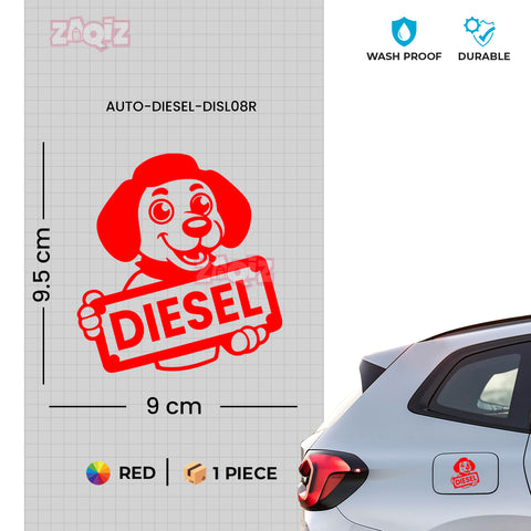 Clear Diesel Use Sticker for Vehicles – Rhino Industries