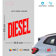 Diesel Reminder Label for Fuel Tanks