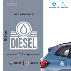 Diesel Fuel Indicator Tag for Caps