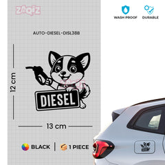 Diesel Tag for Car and Bike Tanks