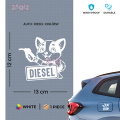 Diesel Tag for Car and Bike Tanks
