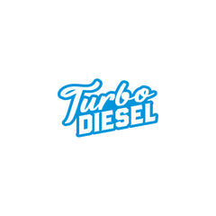 Bold Design Diesel Fuel Notice Sticker