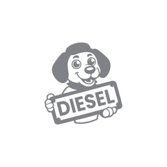 Clear Diesel Use Sticker for Vehicles