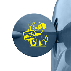 Compact Diesel Tag for Fuel Caps