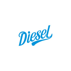 Durable Diesel Warning Sign for Cars