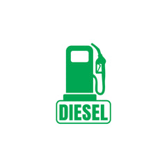 Bold Diesel Label for Bikes and Cars