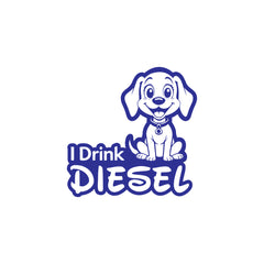 Clear Diesel Label for Car
